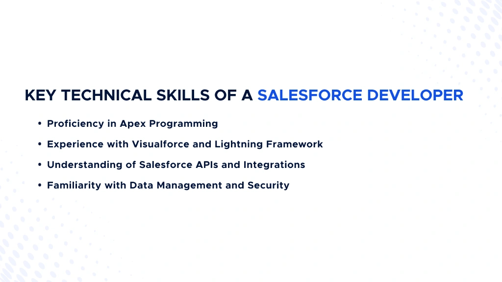 Digis - Software Development Company | What Skills to Look for When You Hire Salesforce Developer - Key-Technical-Skills-of-a-Salesforce-Developer.webp