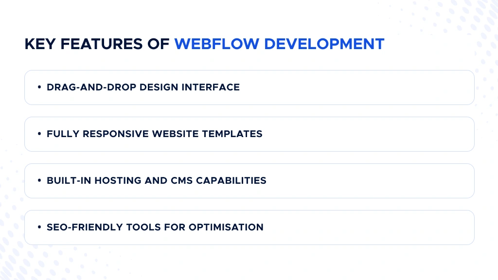 Digis - Software Development Company | What Does a Webflow Developer Do? Key Responsibilities and Skills - key-features-of-webflow-development.webp