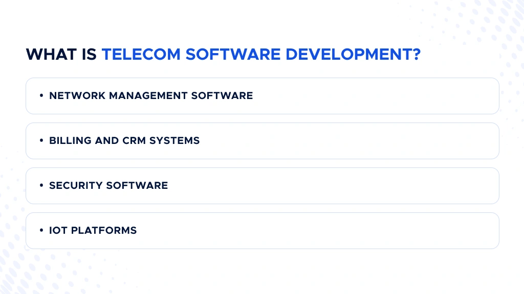 Digis - Software Development Company | Future Trends in Telecom Software Development: What to Expect in 2025 and Beyond - What-is-Telecom-Software-Development.webp